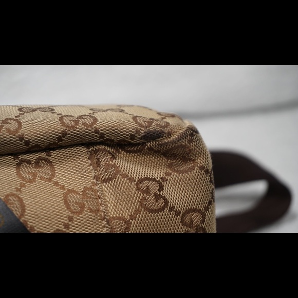 Gucci Beige/Ebony GG Messenger Bag - Picture 16 of 16
